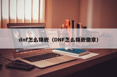 ​dnf怎么镶嵌（DNF怎么镶嵌徽章）