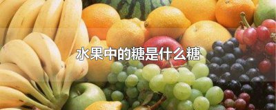 ​水果中的糖是什么糖 水果中的糖是什么糖跟白糖什么区别