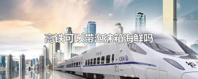 ​高铁可以带泡沫箱海鲜