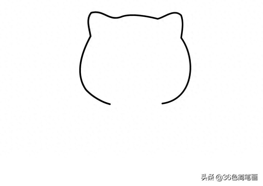 我们一起学猫叫，一起喵喵喵！可爱的儿童简笔画教程，宝妈收藏啦