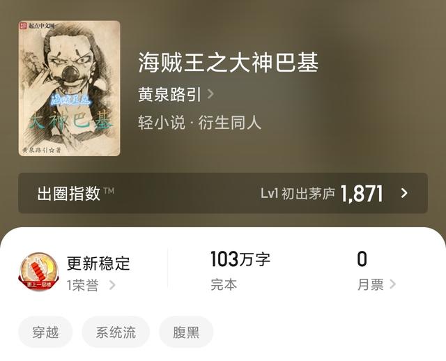 评分高的海贼同人文（8本广受好评的海贼同人小说）(8)