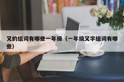 ​又的组词有哪些一年级