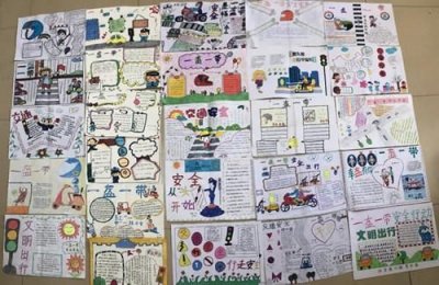 走进西部手抄报内容