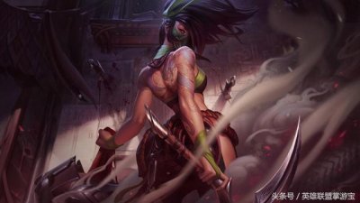 ​lol新版阿卡丽ad出装（物理魔法双修忍者）