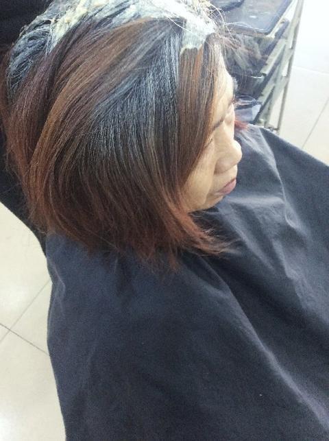 傻瓜式简单实用,口诀公式盖白发方法染发技术