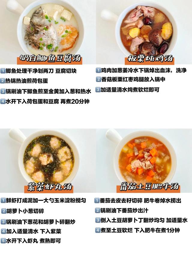 健康养胃汤食谱(24款养生养胃营养汤)(6)