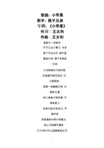 ​小苹果歌词（小苹果歌词是什么）