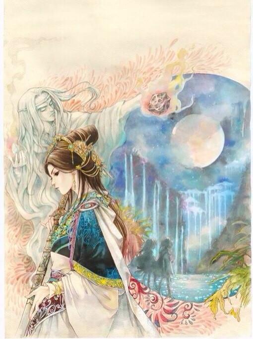 唯美头像丨古风手绘插画，气质高雅，貌美如花的古风美人！