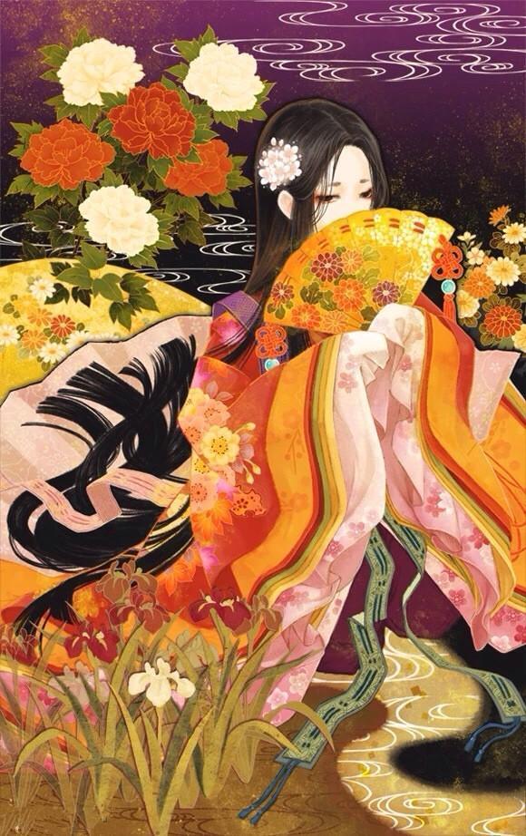 唯美头像丨古风手绘插画，气质高雅，貌美如花的古风美人！