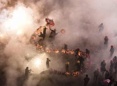 ​广西炮龙节震撼上演，中国人血脉中的狂欢基因彻底觉醒！