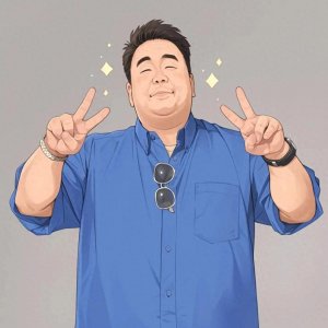 ​男生头像｜胖大叔头像来了