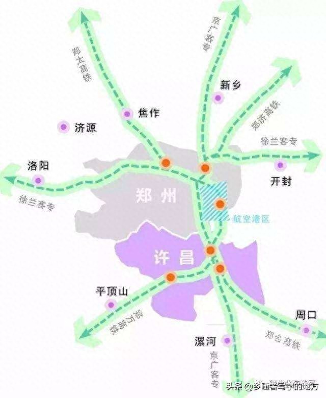 河南省——许昌市城市总体规划图(2015-2030)
