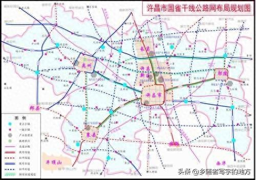 河南省——许昌市城市总体规划图(2015-2030)