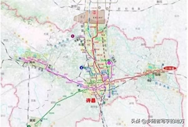 河南省——许昌市城市总体规划图(2015-2030)