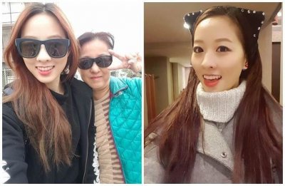 ​夏语心也有神基因！60岁美魔女妈高顏值获讚