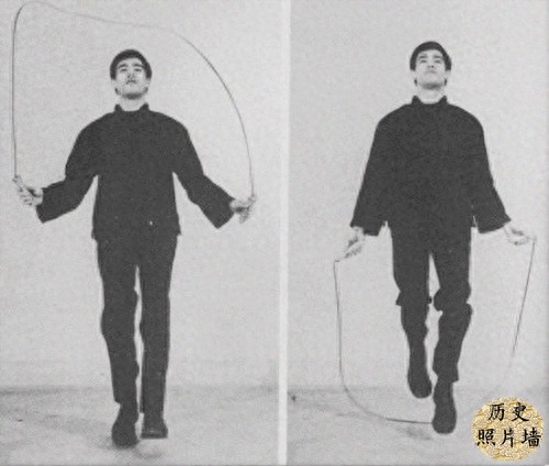 一组李小龙训练旧照，告诉你他为什么这么厉害！图九正在电击训练