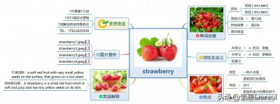 索思英语解码单词（第77个）——strawberry草莓