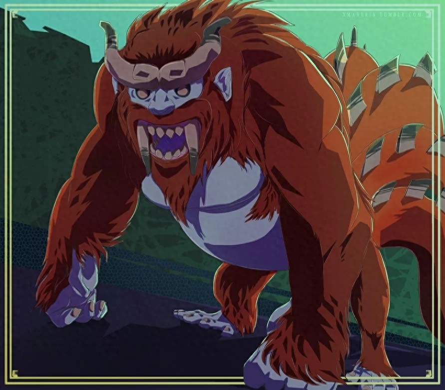 今天给大家带来了尾兽壁纸