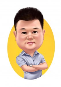 ​换一换你的头像吧 男士商务风漫画头像 西装革履 气宇轩昂