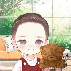 ​2022新年微信头像，一家三口，亲子一儿一女，平安喜乐