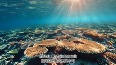 ​珊瑚礁，海底生命交响曲。