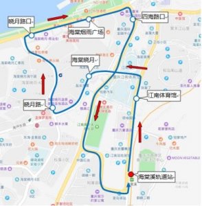 ​轨道海棠溪站明日新开公交129路，停靠站点看这里