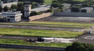 ​又一起！台海军直升机坠毁，4人受伤